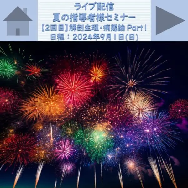 《ライブ配信》夏の指導者様セミナー【2回目】解剖生理・病態論 Part1